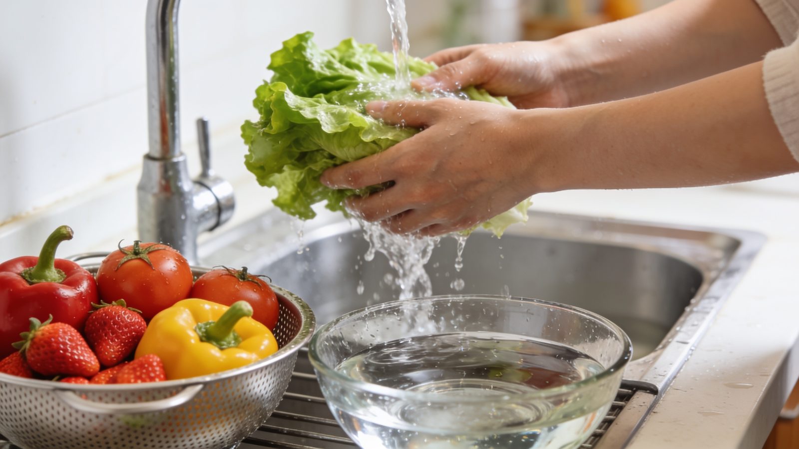 Como higienizar frutas, verduras e legumes corretamente em casa